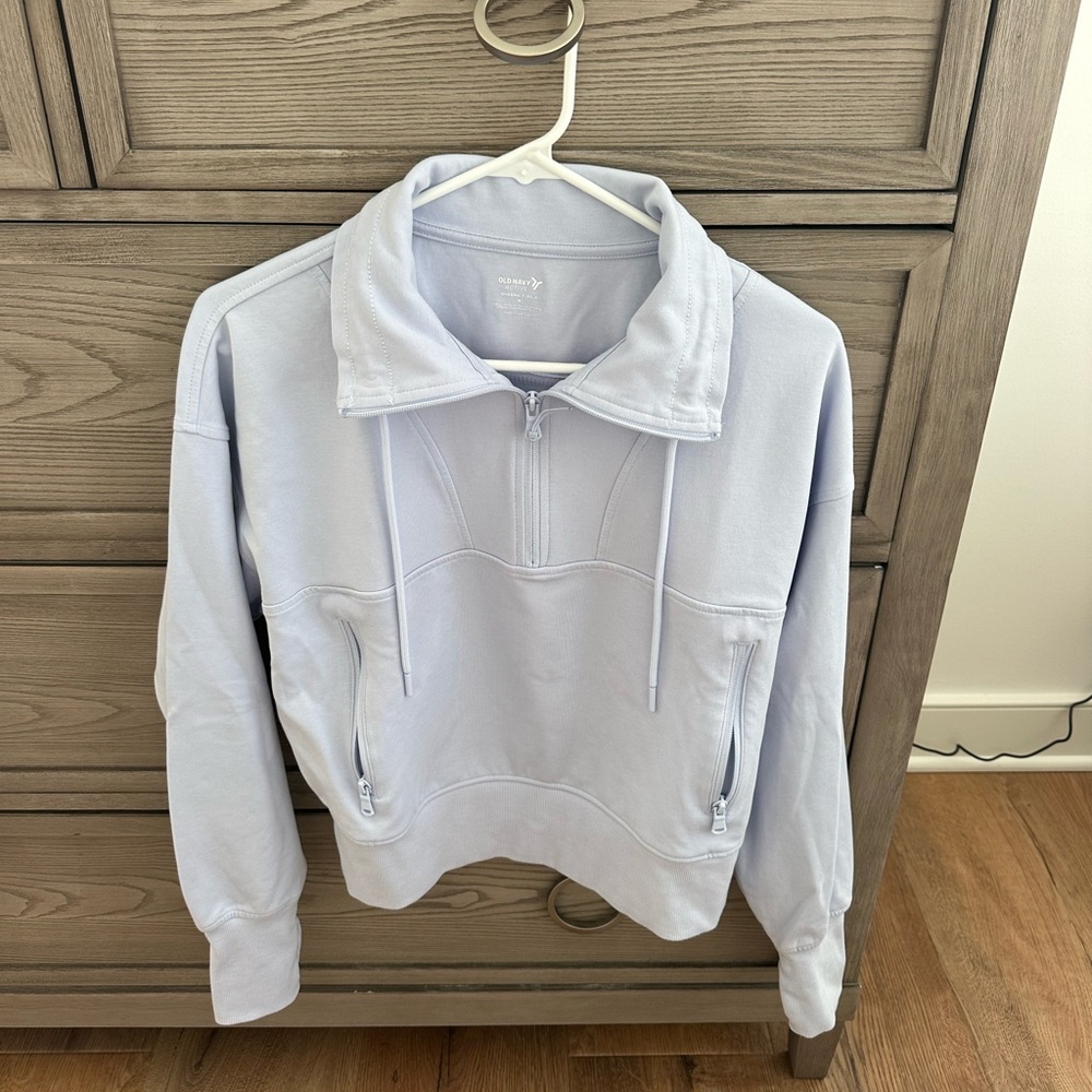 Old Navy Light lavender 1/2 zip pullover